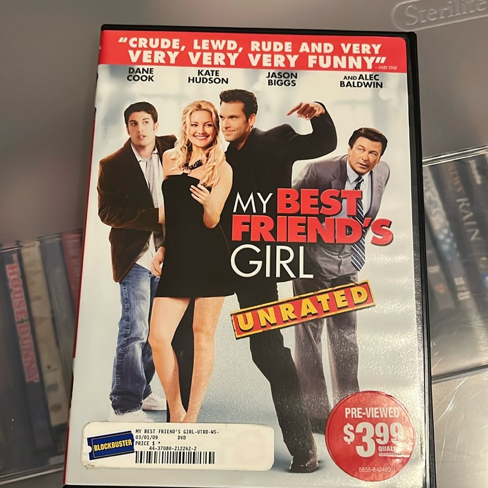 My best friends girl dvd * free with purchase
